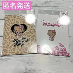 匿名発送！日焼けキティ　ダイカットケース付きレター　2種セット