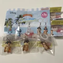 ガチャ　めじるしアクセサリー　チップとデール　3個　セット売り