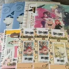 一番くじ スパイファミリー クリアファイル ノート アクリルカードチャーム