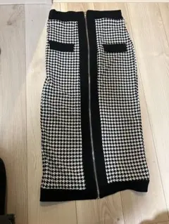 SHEIN ハウンドトゥース タイトスカート XS