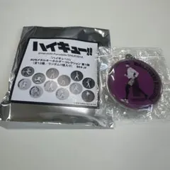 ハイキュー‼︎ メタルキーホルダー　牛島若利2点セット
