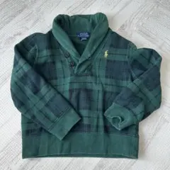 POLO RALPH LAUREN 長袖トレーナー グリーン 100cmのサムネイル