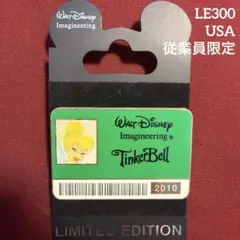 300個限定Disney Imagineering ティンカーベル ピンバッジ