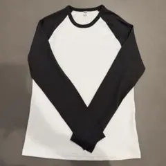 UNIQLO ソフトリブクルーネックTシャツ 長袖 レディース