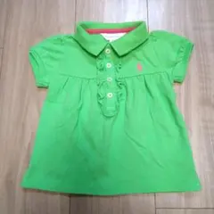 ラルフローレン　フリルつきポロシャツ　9M