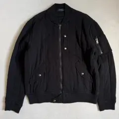 POLO RALPH LAUREN MA-1 コットン ブラック L