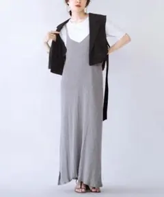 Zootie グレー キャミワンピース Mサイズ