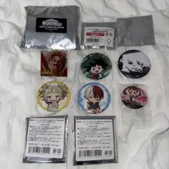 【未開封】ヒロアカ缶バッジアクリルバッジホークスデク死柄木轟トガお茶子6点セット