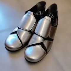 1度着用★POPOLARE★ゴールドスニーカー★ストレスフリー★軽量★ストレッチ