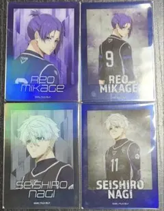 ブルーロック DVD バンドル有償特典 ぱしゃこれクリアVer 玲王 凪