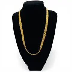 ゴールド ネックレス 太チェーン 喜平調 ヴィンテージ 存在感 高級感 人気