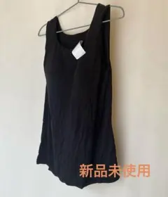 ヌーディフィット タンクトップ カップ付 【黒】LL ショップチャンネル