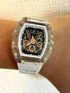 OMECO 腕時計 ソケイブミル SOKEIBU MILLE スケルトン メンズ - メルカリ