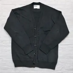 MHL. マーガレットハウエル カーディガン Lサイズ グレー　コットン100%