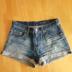 LOWRYS FARM デニムショートパンツ