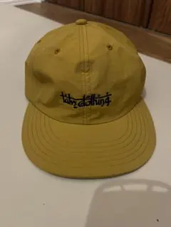 LATVSCLOTHING キャップ イエロー