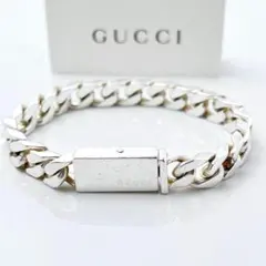 新品磨き】GUCCI IDブレスレット 極太喜平チェーン 18cm - メルカリ