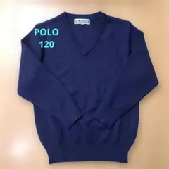 SANTA BARBARA POLO Vネックセーター 120