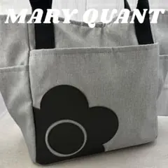 MARY QUANT デイジー シンプルポケットトートバッグ グレーのサムネイル