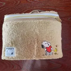 SNOOPY フリースポーチ