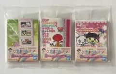 一番くじ たまごっち G賞　なつかしステーショナリー　3種