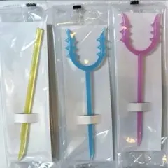 ちいかわ ココス さすまた 討伐棒 ホイルカッター 3本セット&ピック2点