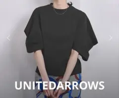 UNITEDARROWS マトンスリーブ Tシャツ ブラック　春夏　黒　アローズのサムネイル