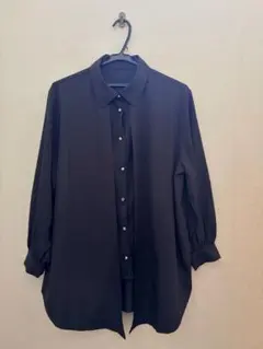Gleeful 3WAY 長袖シャツ ブラック Mサイズ　タグ付き新品　未使用品のサムネイル