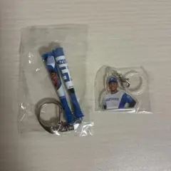 北海道日本ハムファイターズ アクリルキーホルダー 応援バット 　めじるし　水谷瞬