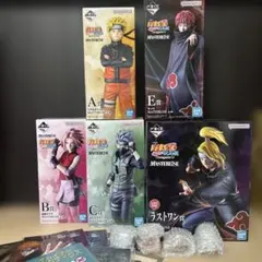 一番くじ ナルト フィギュアセミコンプ F賞コンプ I賞コンプセット 