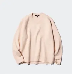 スフレヤーンUNIQLOピンクニットM