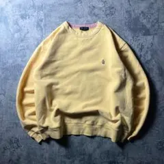 3*n様 90s Nautica スウェット L イエロー カナダ製 クルーネッ