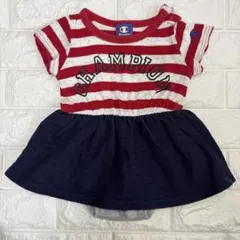 【Champion】チャンピオン スカート付きロンパース 70cm 女の子