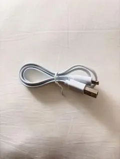 USB-A to Micro-USB 充電ケーブル ホワイト