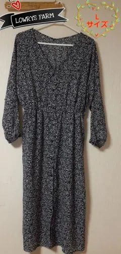 ♡ LOWRYS FARM 小花柄 ロングワンピース ♡