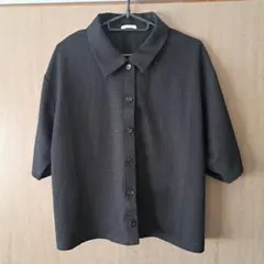 GLACIER ブラック 半袖シャツ Lサイズ