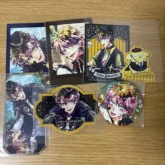 悪魔執事と黒い猫 あくねこ ロノ 缶バッジ ステッカー パシャこれ