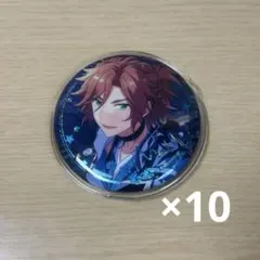 あんスタ 中国 2周年 ハート缶バッジ 三毛縞斑 - メルカリ