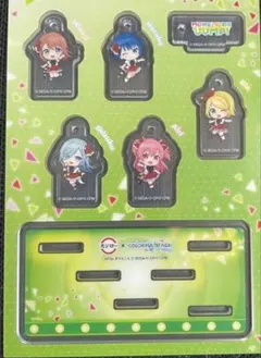 プロセカ　スシロー　コラボ 持ち帰りセット　ユニットチャーム　モモジャン②