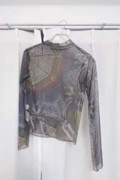 HARE ガラシースルーモックネックトップスのサムネイル