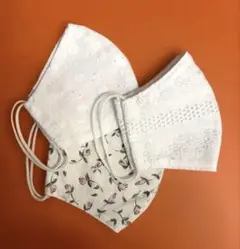 刺繍入り布マスク 3枚セットのサムネイル