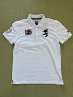 Admiral スコッティキャメロン ポロシャツ L 美品 Mens Polo shirt Super Stretch Scotty Cameron x Admiral White
