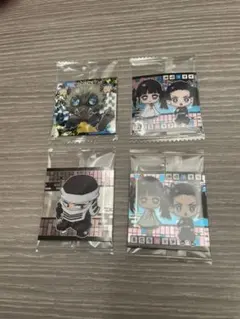 鬼滅の刃 ディフォルメシール ウエハース 其の三 4枚セット