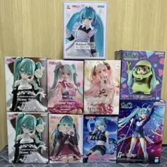 初音ミク フィギュア まとめ売り 9点セット 桜ミク 新品未使用