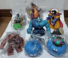 ドラゴンクエスト　ソフビモンスター　７体セット　ソフビフィギュア