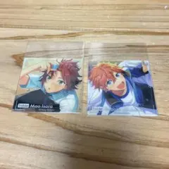 あんスタ　スクエアクリアカード　Trickstar 衣更真緒　明星スバル