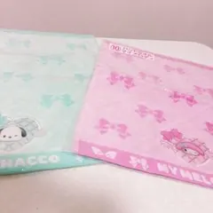 サンリオ マイメロディ ポチャッコ ハンドタオル 2枚セット
