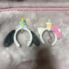 サンリオ シークレットミニカチューシャ ハローキティ&ポチャッコ