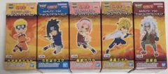 NARUTO ナルト ワールドコレクタブル フィギュア ワーコレ 全５種セット
