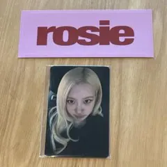 BLACKPINK ロゼ 釜山 popup rosie トレカ　シール